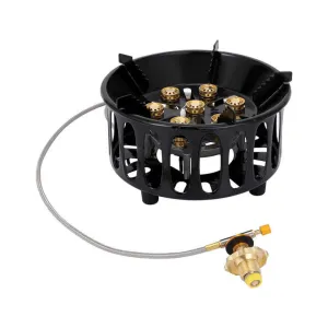 موقد التخييم المحمول المقاوم للرياح، الموقد الغاز Portable Windproof Camping Stove, Gas Stove for