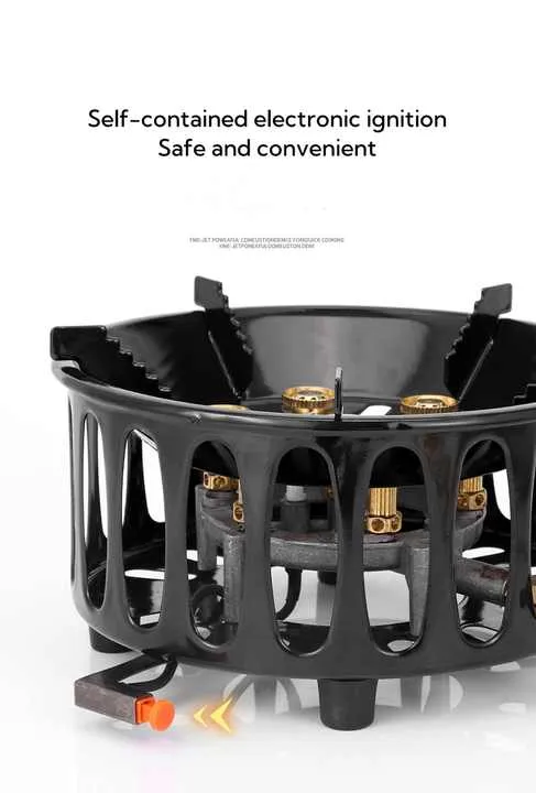 موقد التخييم المحمول المقاوم للرياح، الموقد الغاز Portable Windproof Camping Stove, Gas Stove for