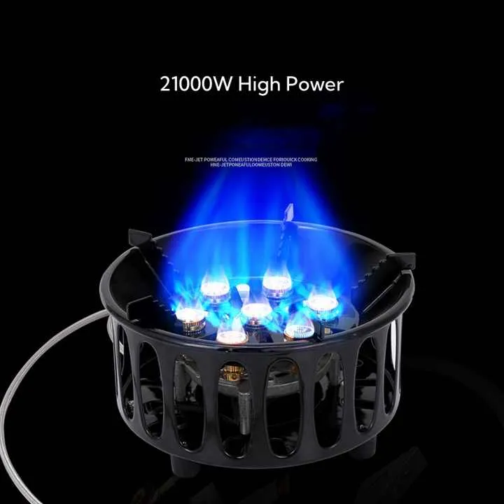 موقد التخييم المحمول المقاوم للرياح، الموقد الغاز Portable Windproof Camping Stove, Gas Stove for