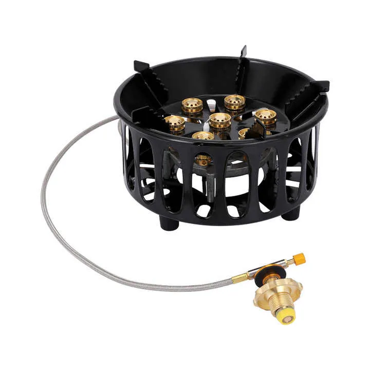 موقد التخييم المحمول المقاوم للرياح، الموقد الغاز Portable Windproof Camping Stove, Gas Stove for