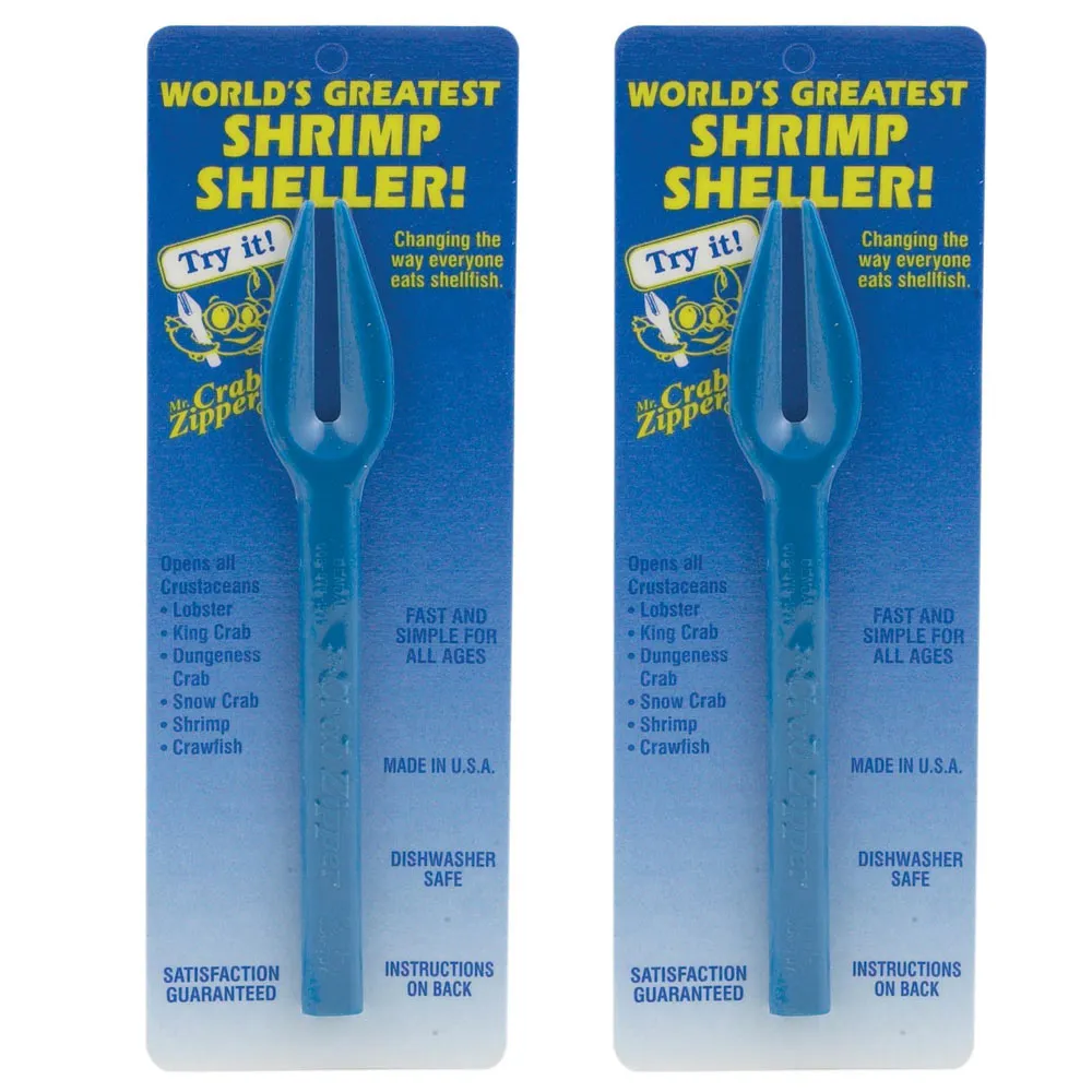 2 PC Shrimp Deveiner Seafood Sheller Portable Peeler Devices Kitchens Tools