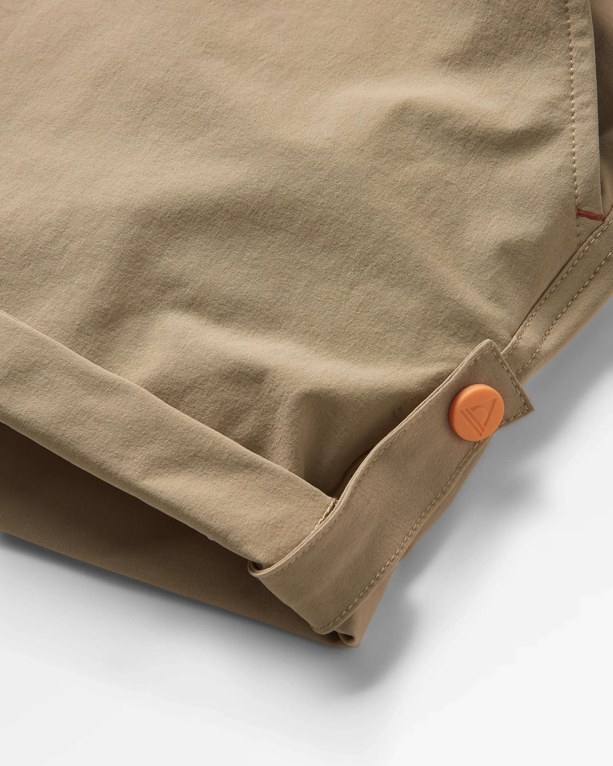 365 Trail Roll Up Short - Chinchilla Brown