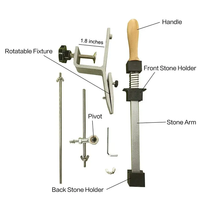 Adjustable Manual Sharpener for Diamond Cutting
