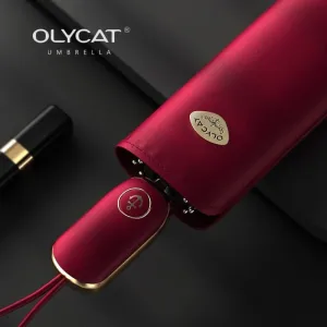 Automatic Wind Resistant Folding Umbrella for Womens