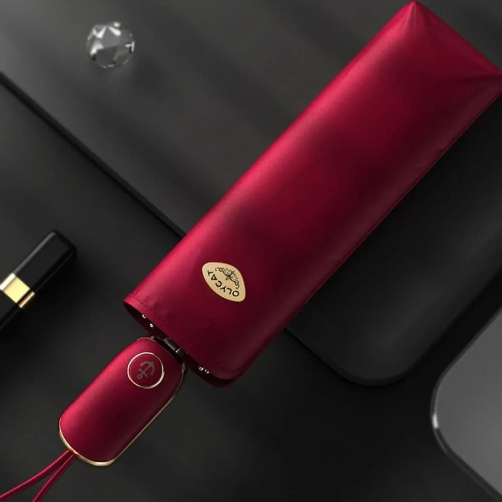 Automatic Wind Resistant Folding Umbrella for Womens