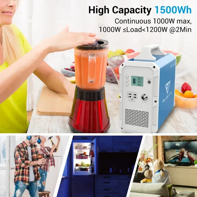 BLUETTI EB150 Portable Power Station | 1000W 1500Wh