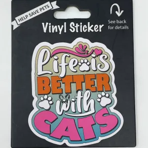 Cat Vinyl Stickers