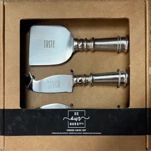 Cheese Knives & Server 3 pc