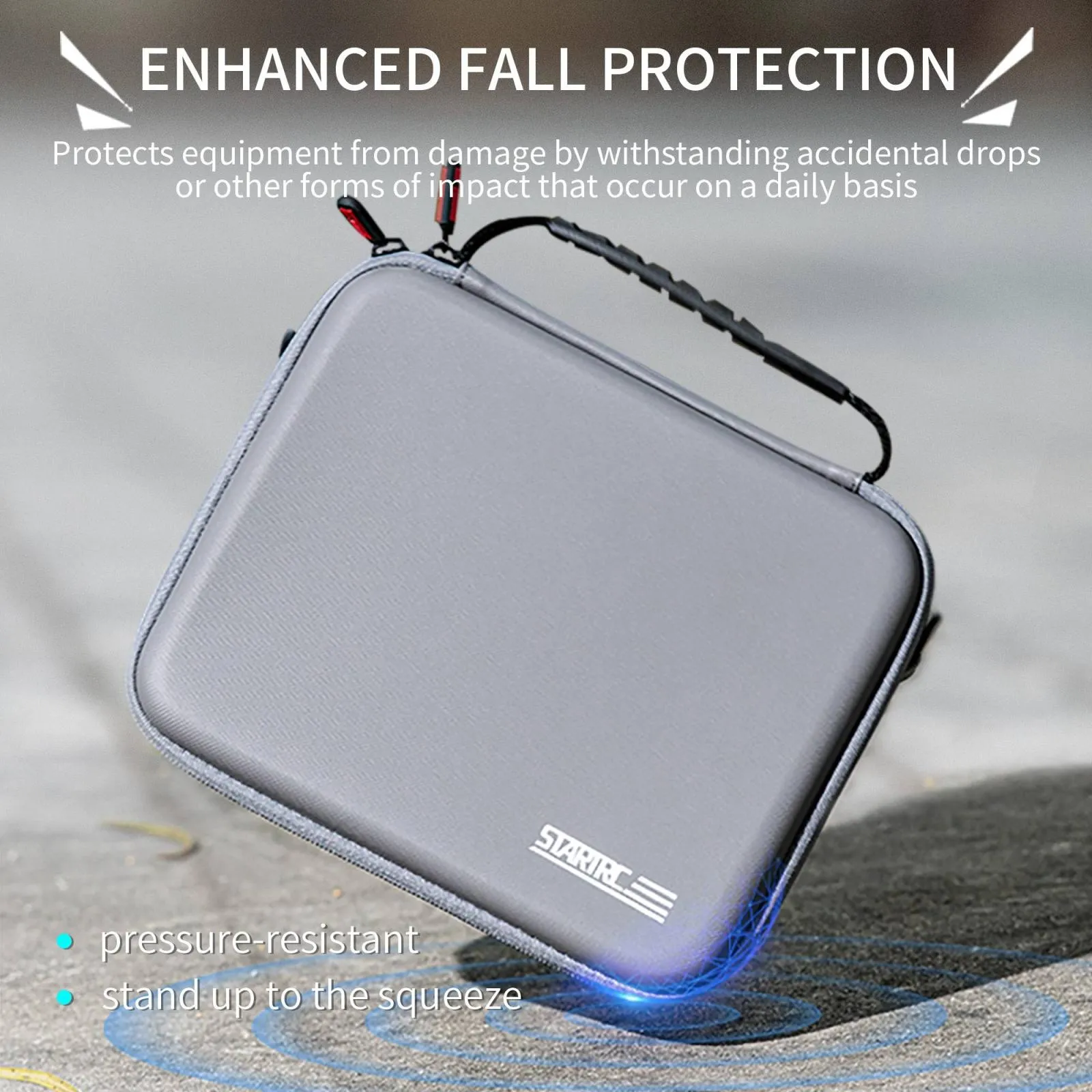 Compact Carrying Case for Dji Pocket 3 - Portable Pu Storage Box