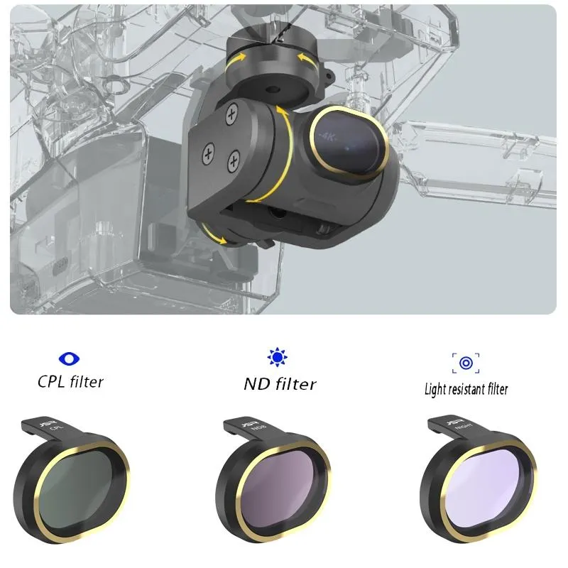 Complete 6-in-1 Lens Filter Kit for Fimi X8 Mini Drone