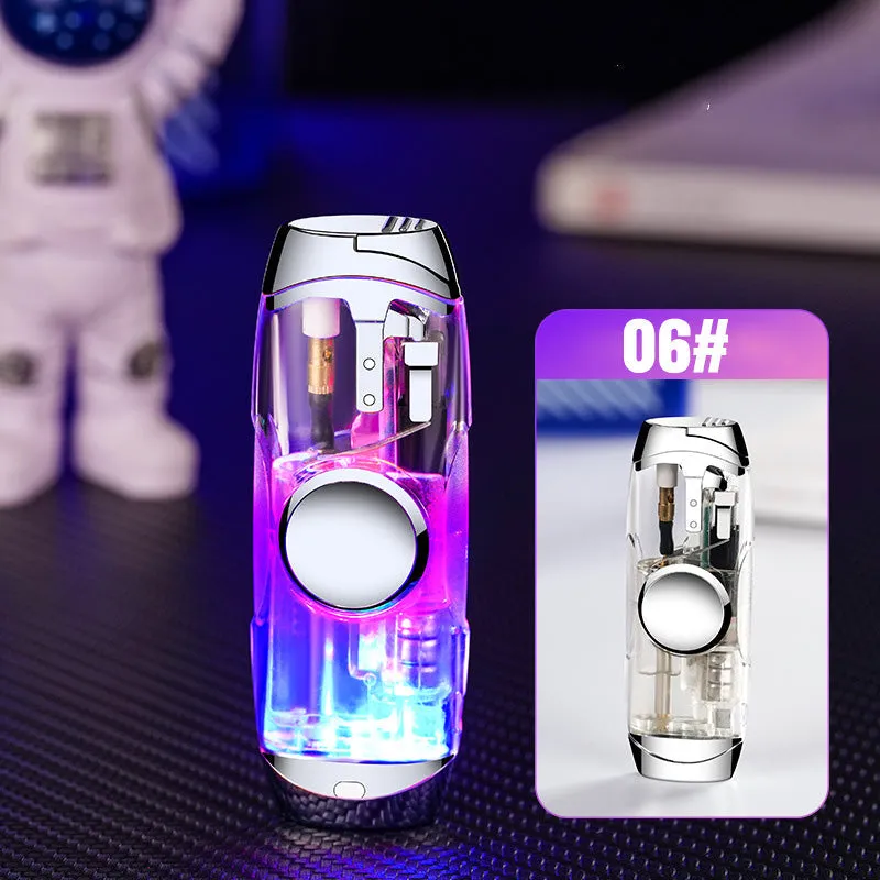 HOT SALECreative Spinning Gyro Windproof Lighter