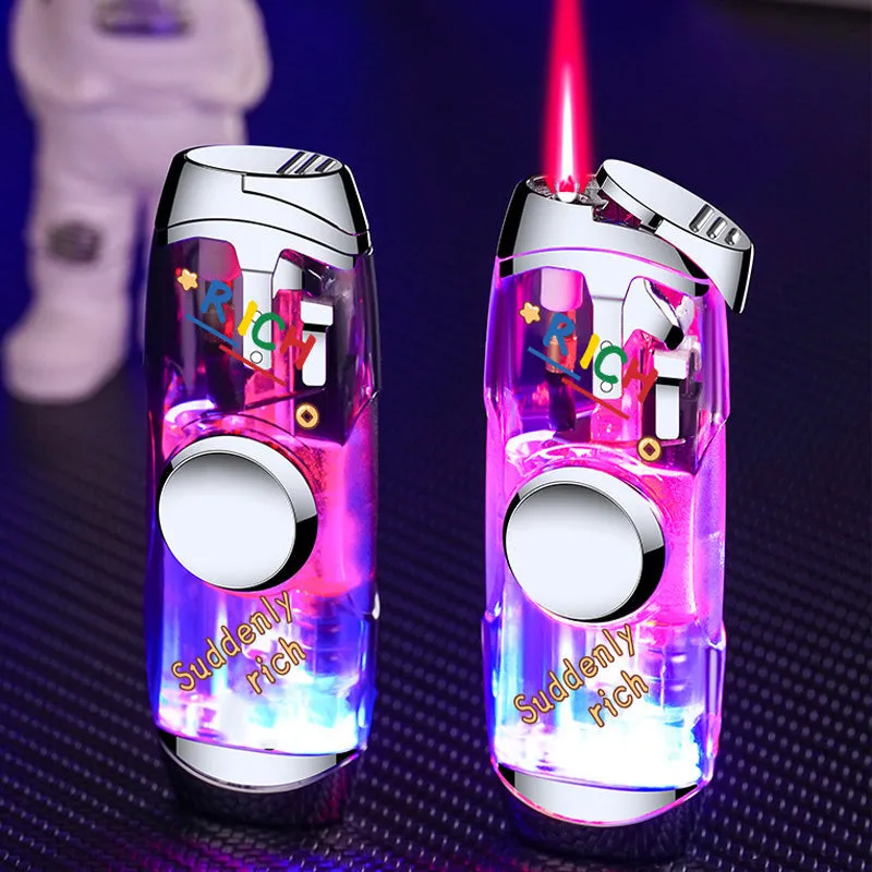 HOT SALECreative Spinning Gyro Windproof Lighter