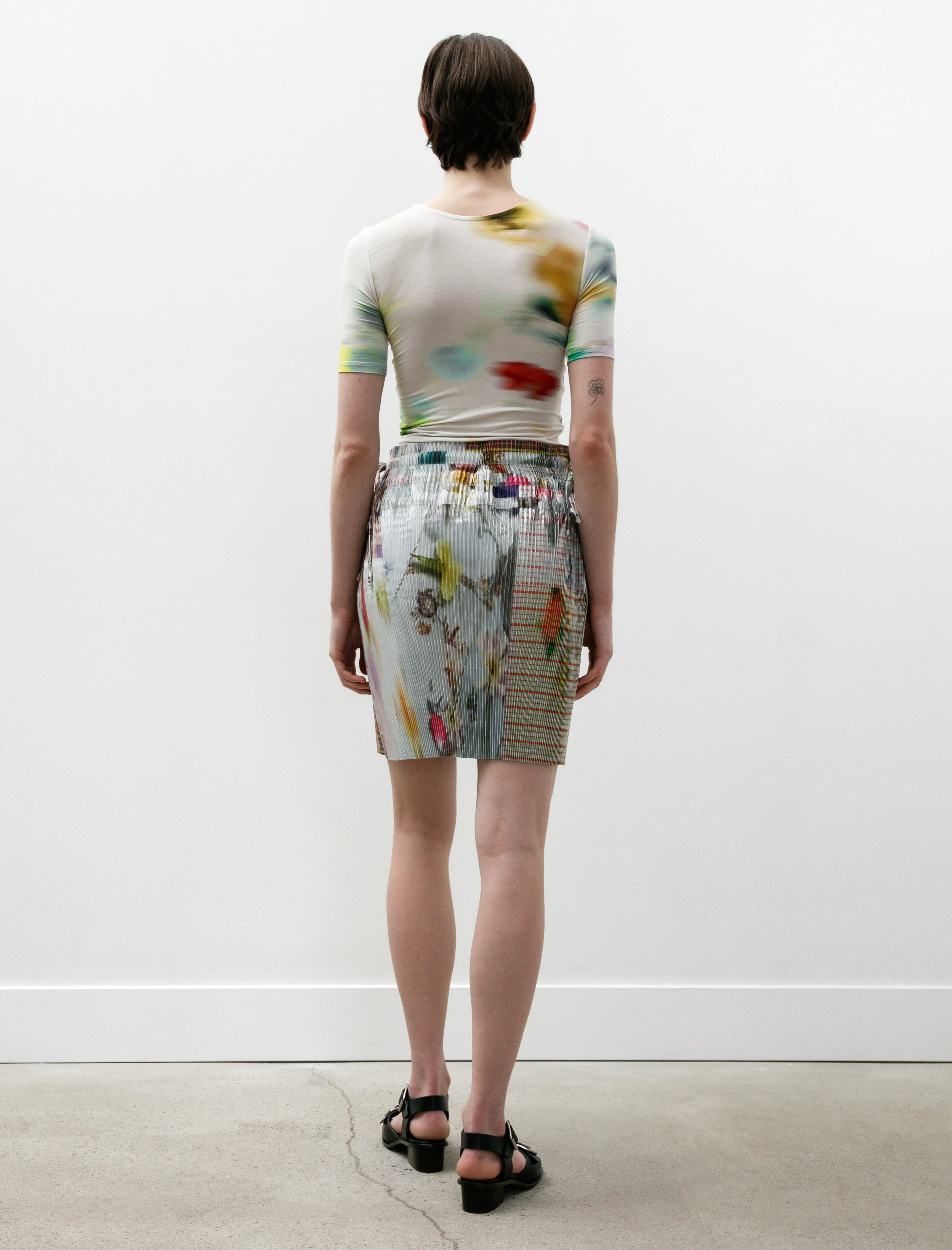 Max Metallic Skirt Pagel Patch