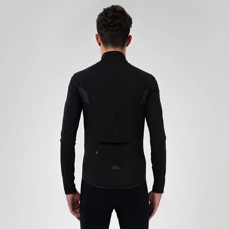 Men's Training Wind Jacket A008-Black