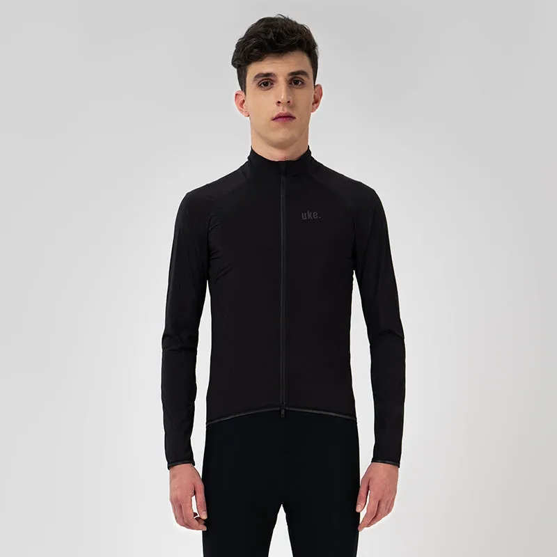 Men's Training Wind Jacket A008-Black
