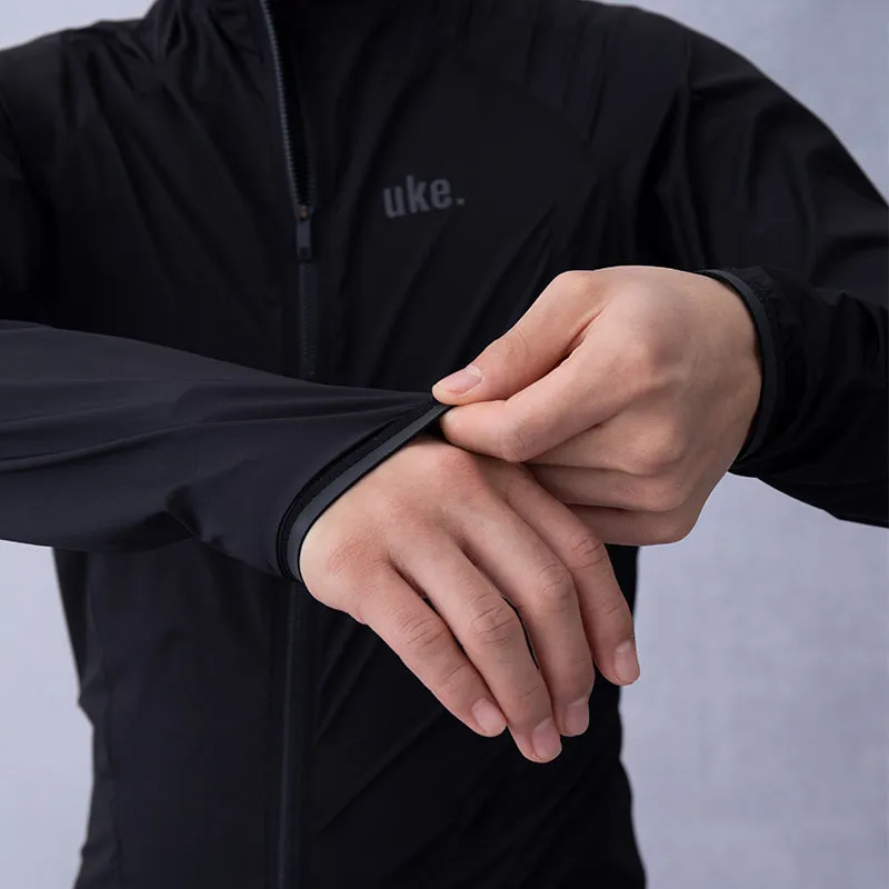 Men's Training Wind Jacket A008-Black