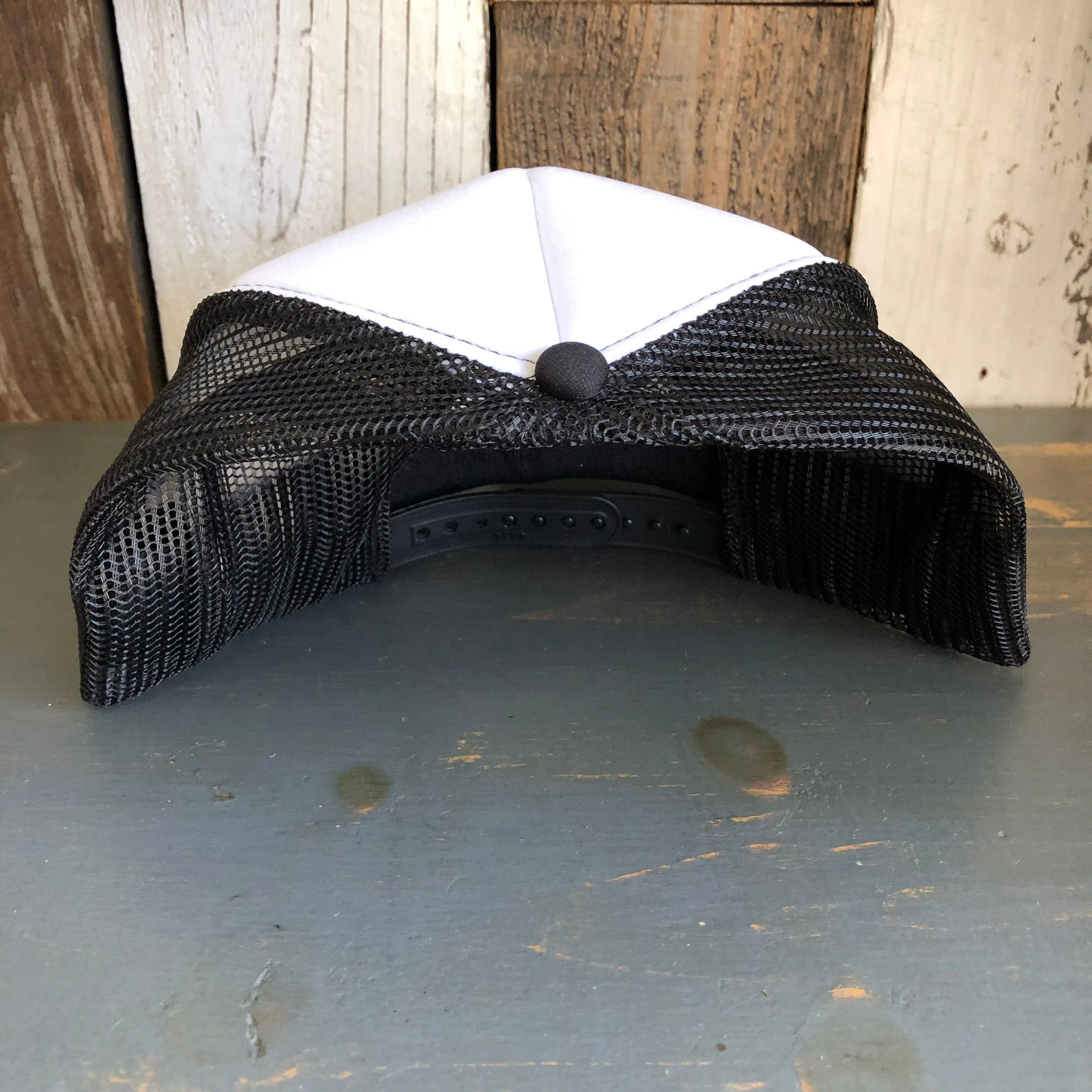 PACIFIC CREST TRAIL Trucker Hat - Black/White/Black