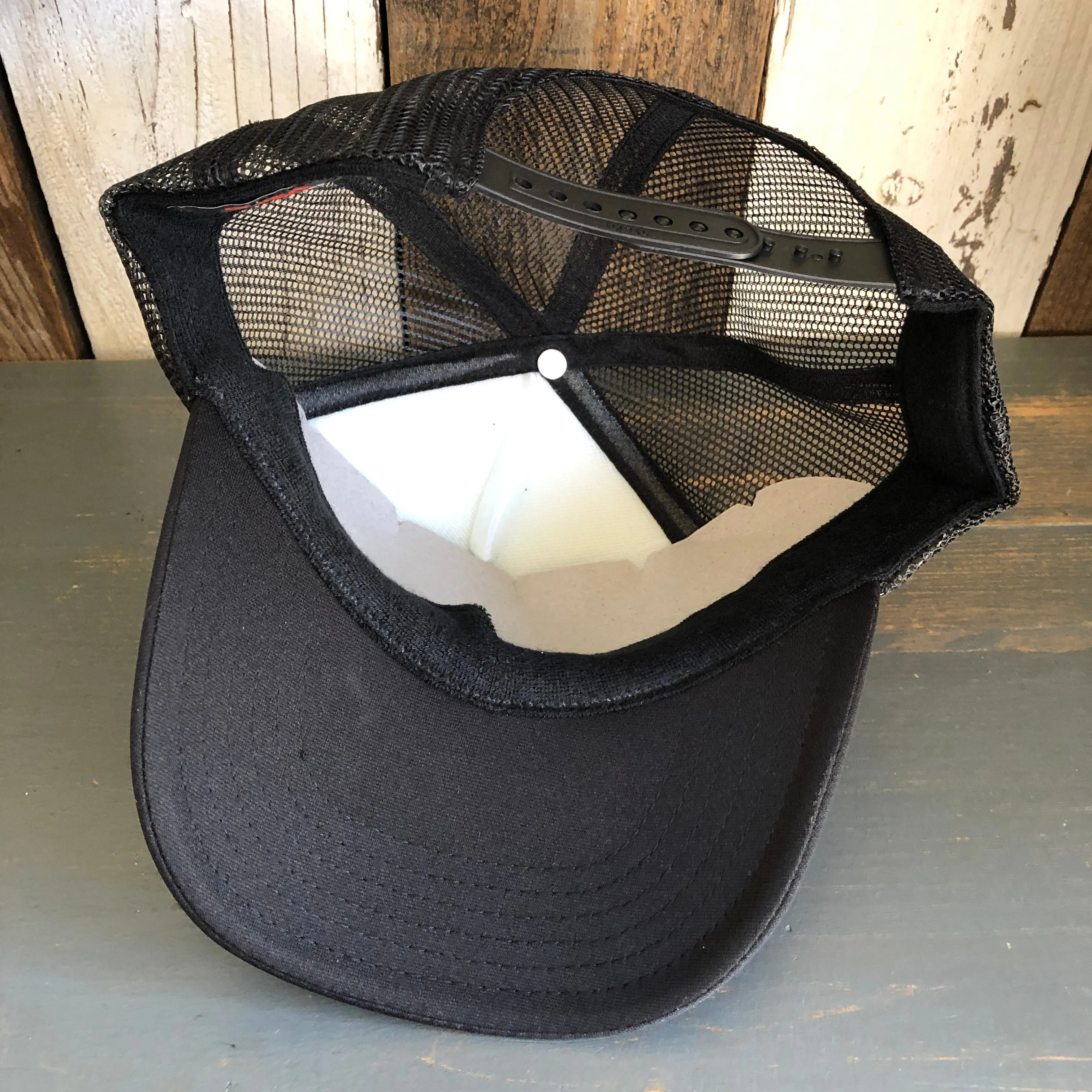 PACIFIC CREST TRAIL Trucker Hat - Black/White/Black