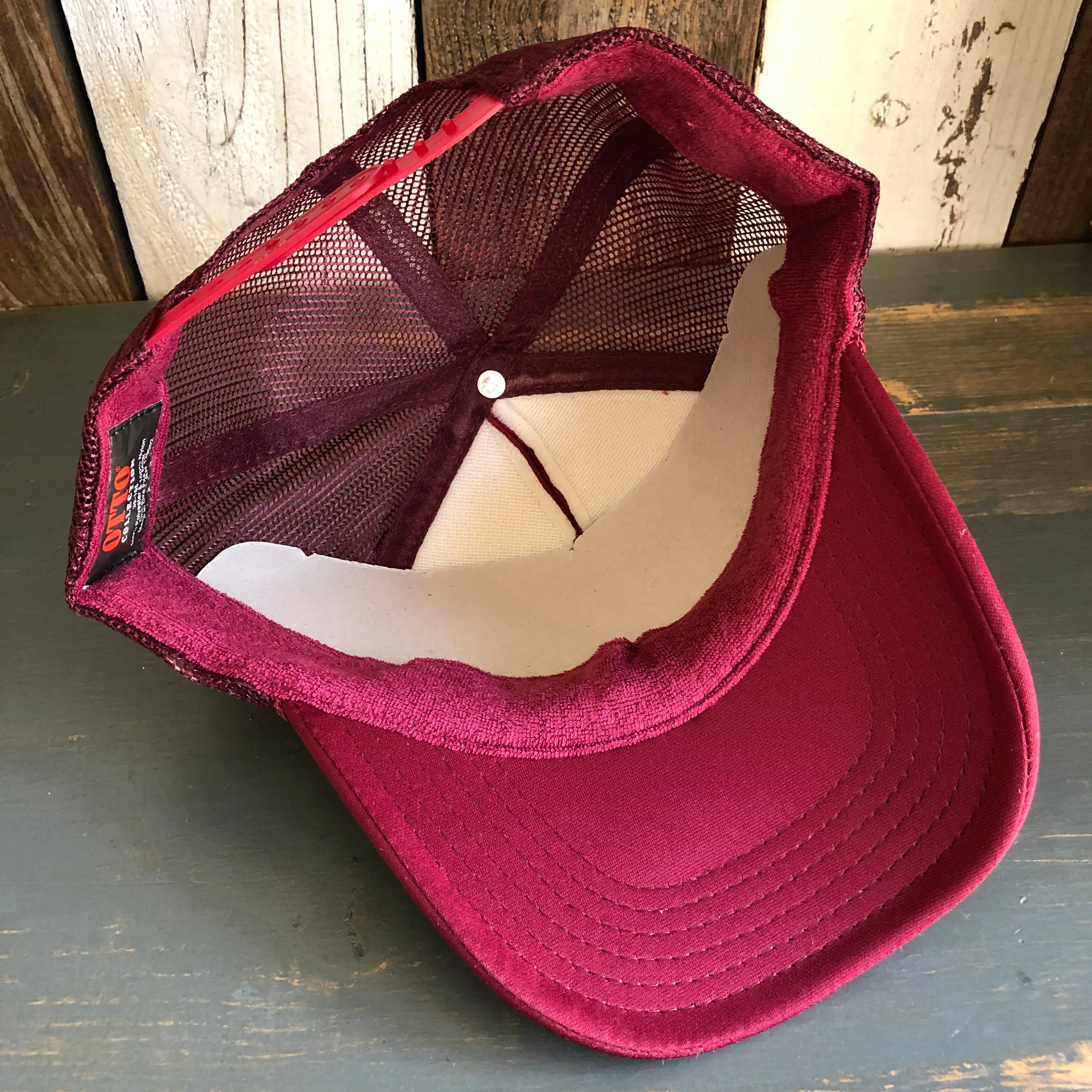 PACIFIC CREST TRAIL Trucker Hat - Maroon