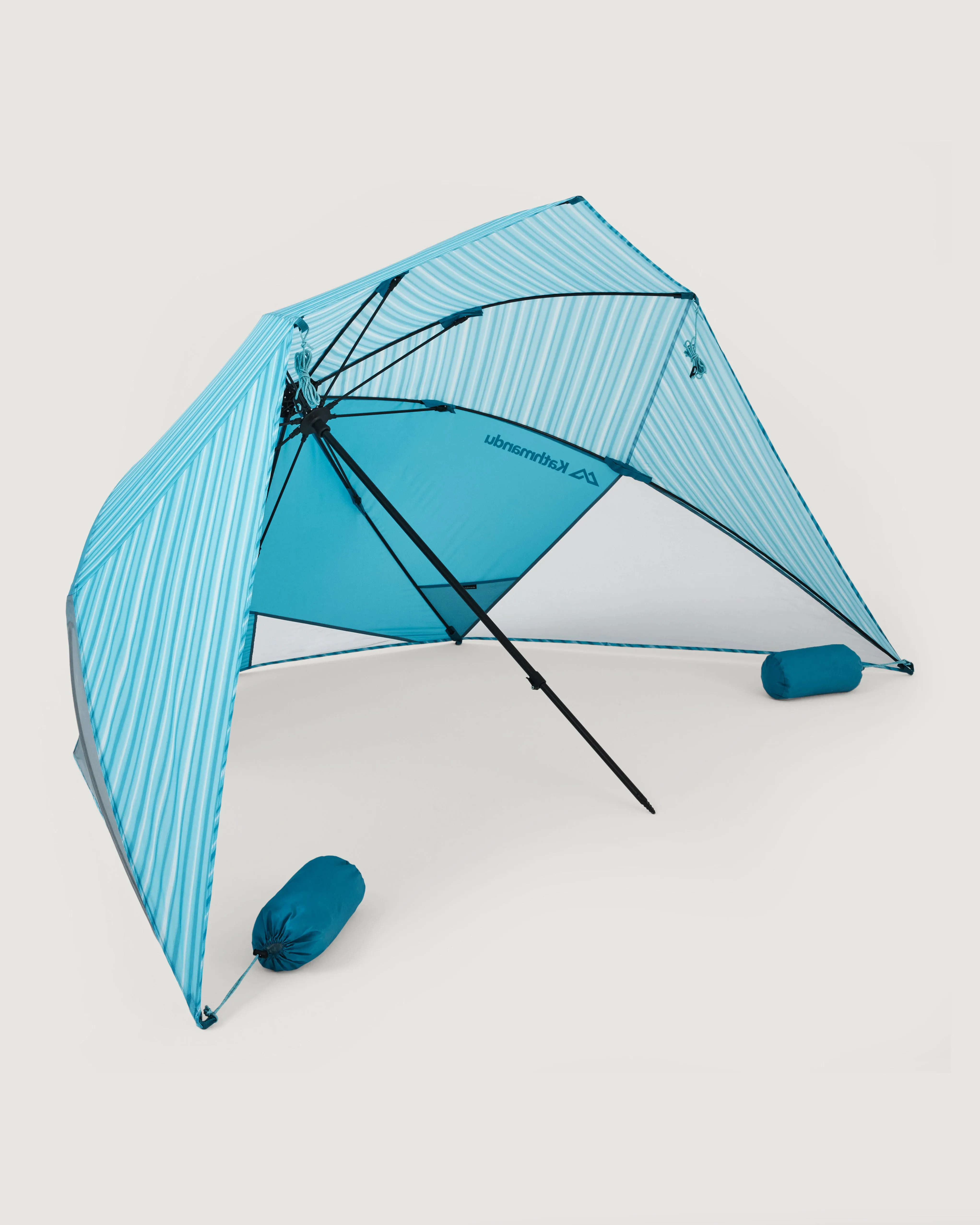 Retreat Umbrella Beach Shelter - Cove Stripe