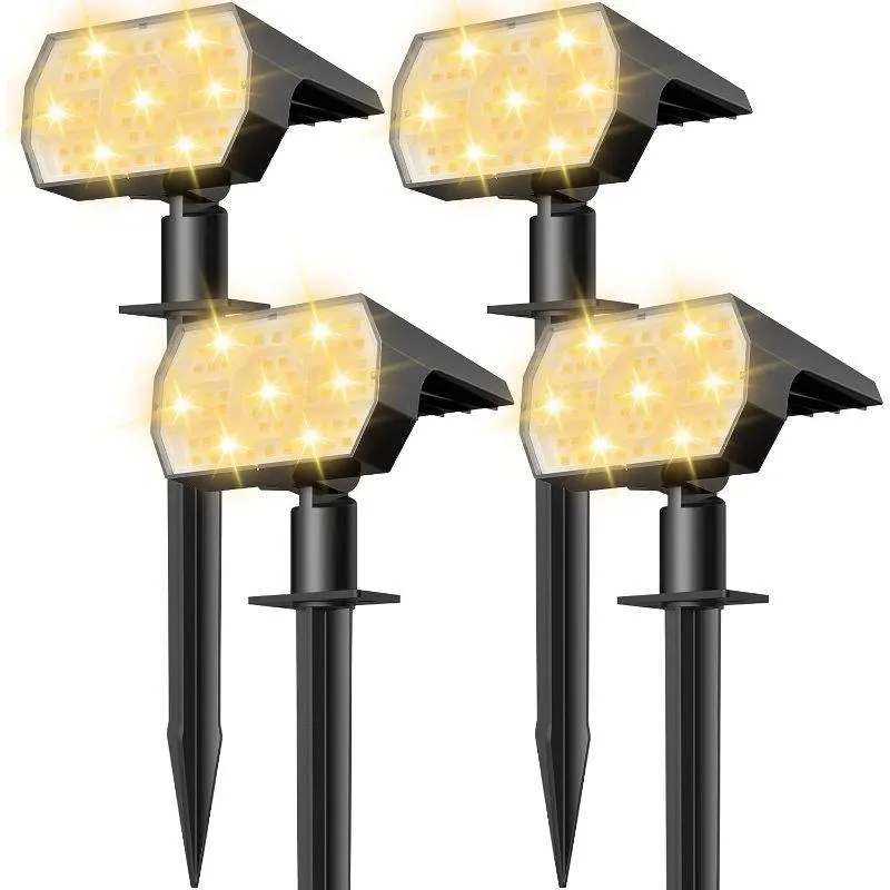 Solar Landscape Spotlights – Waterproof Outdoor LED Lighting