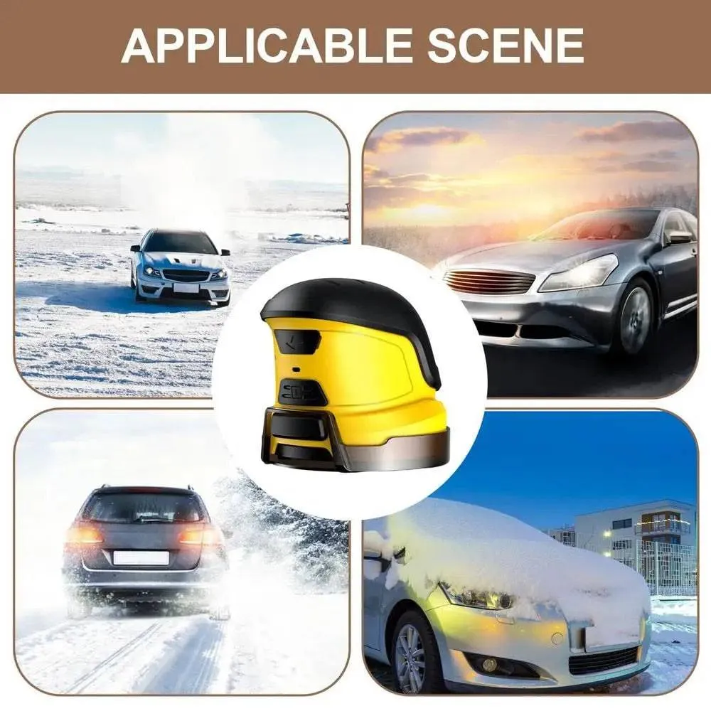 TheWellBeingElectric Heated Snow Removal Windshield Glass Defrost Clean Tools