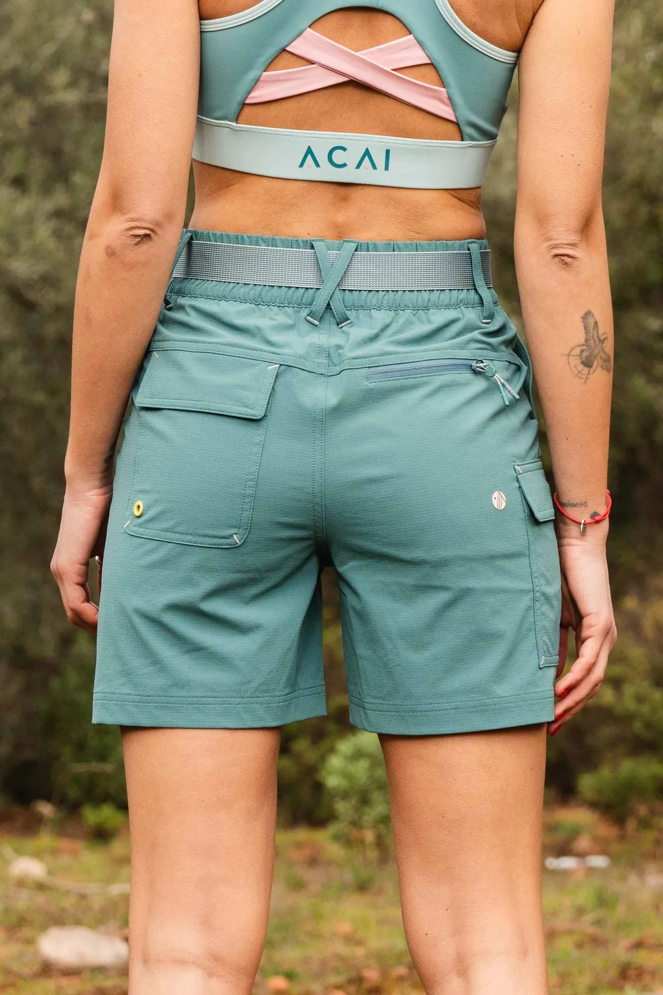 Trail Blaze Shorts - Sagebrush Green
